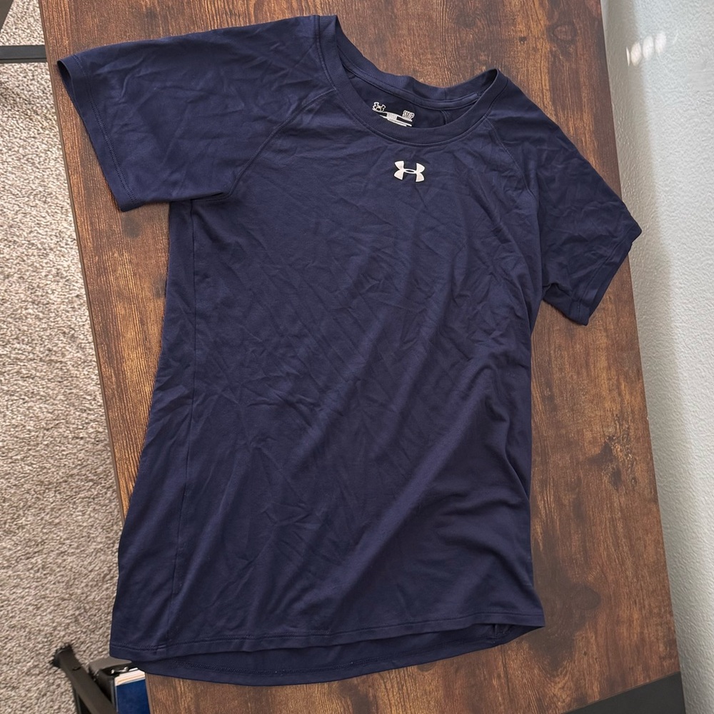Under Armour Dark Blue Short Sleeve Tee